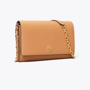 Tory Burch Robinson Wallet on A Chain